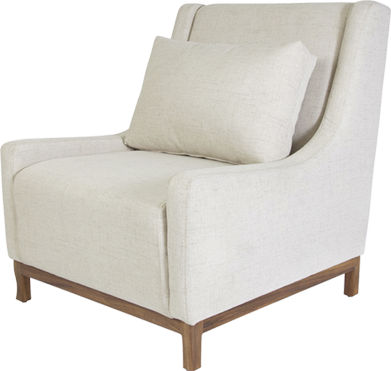 Surtidor del tapicero sillón blanco