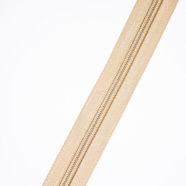 Zipper Oculto Beige