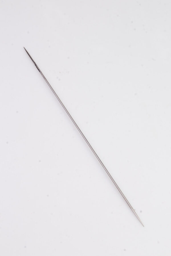 Aguja Recta 12" Doble Punta Redonda